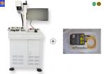 Desktop Name Plate Fiber Laser Marking Machine 20 Watt For Plastic / ABS / PVC /