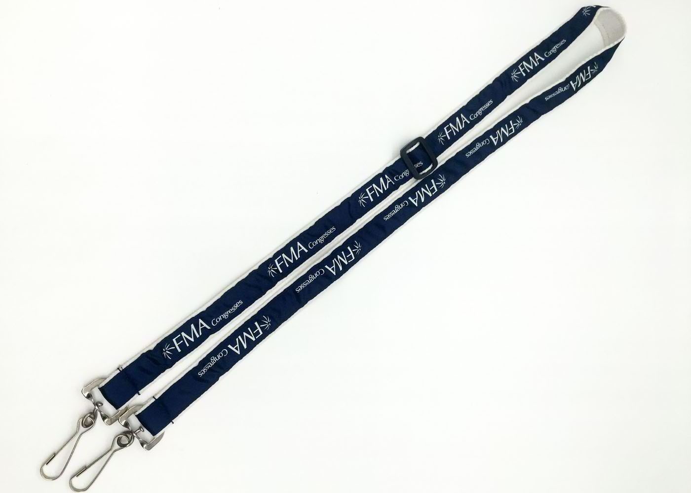 ECO - Friendly Custom Woven Lanyards With Heat Transfer Printing Logo