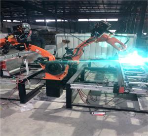 China Automatic MIG /TIG Industrial Robot Arm Welding Equipment for Cable Tray on sale