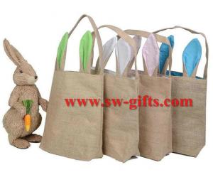China Easter eggs baskets jute bags cute gifts bunny mascot the easter bunny cotton bag decorations toys dinosaur easter egg wholesale