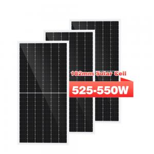 China Transparent 450w 500w 540w Mono Bifacial Solar Panel System For Home wholesale