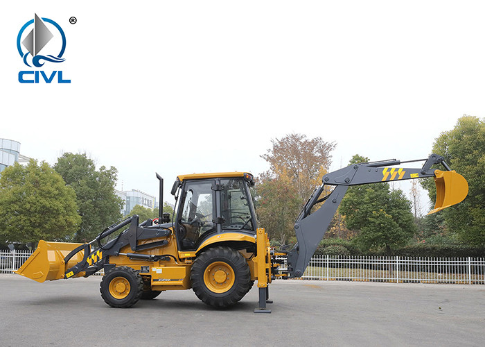 3 Ton Backhoe Loader Tractor CIVLXC870HK Backhoe Loader 82kw Engine
