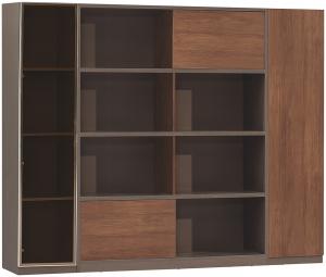 China MFC Panel Wooden Office File Cabinet Decorative  L800*W416*H1800mm wholesale