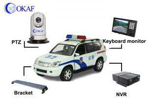 China High Defination Vehicle PTZ Camera , Infrared Dome IP Camera PTZ Auto Tracking on sale