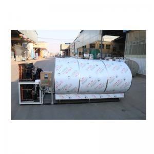 China New Design Sanitary Fermentation Beer Quick Clamp 1000 Liter Milk Cooling Tank With Great Price on sale