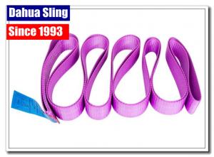 China Timber Industry Soft Lifting Slings , Reuseable Cargo Lifting Belt 2 Mtr X 1 Ton SWL wholesale