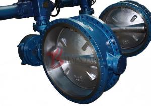 China API 609 Metal Seated Butterfly Valve , Industrial Triple Offset Butterfly Valve on sale