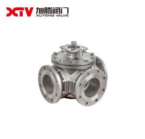 China L Type High Platform Square Three-Way Ball Valve 300LB Package Gross Weight 70.000kg on sale