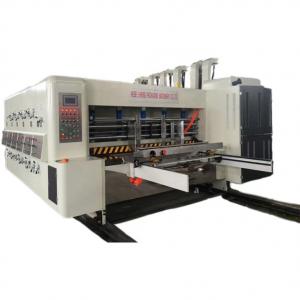 China 4 Color Flexo Printing Press Machine for Finished Corrugated Paper Board Carton Boxes wholesale