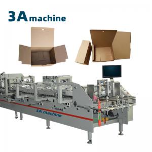 China Box expanded Mini Fast Food Box Thermoforming Machine Folding Box Gluer CQT 900YG-2 wholesale