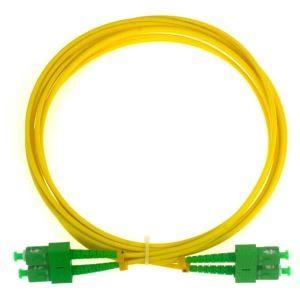 China FTTH Fiber Cable/ FTTH Outdoor Drop Fiber Optic Cable/ SC/APC To SC/APC Fiber Optical Patch Cord wholesale