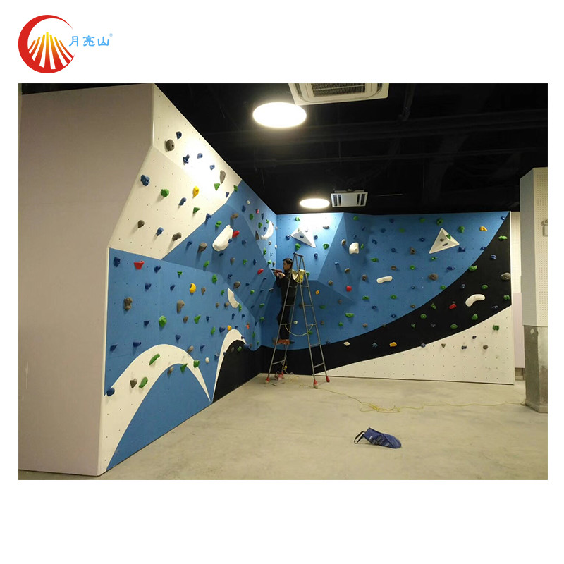 Training Inside Climbing Wall Boulder Sports Park Climbing Wall For Adults