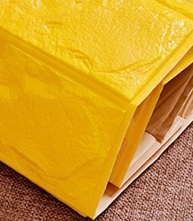 Bright Yellow Modern Style Durable 3d PE Foam Wallpaper Wall Panel for Kid's Room/Kindergarten at Hotel