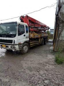 Current Have Stock Japanese Made Cheap Price 36m 37m Used Concrete Pump Truck For Sale
