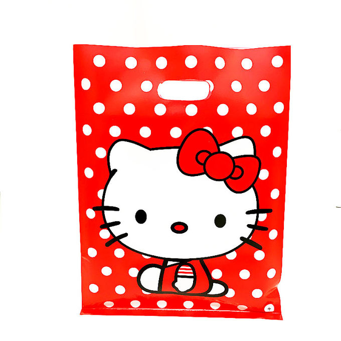 Full Color Die Cut 100% LDPE Recycled Printed Plastic Bag