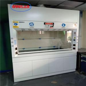 China Customized acid alkali proof Environmental Standard Anti-corrosion Chemistry Steel Laboratory Used Fume Cupboards wholesale