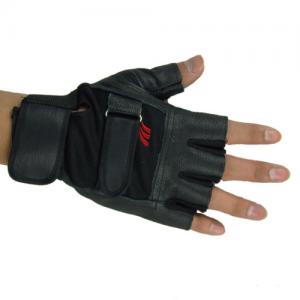 China Half  Finger Tactical  Gloves,Material:Leather,Airsoft Glove Leather For Material wholesale