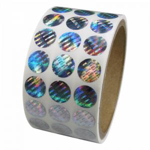 China Custom Adhesive Hologram Label Holographic Security Labels Stickers wholesale