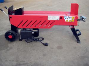 China 7T electric Log Splitter  Hydraulic log splitter manufacturer CE approved on sale