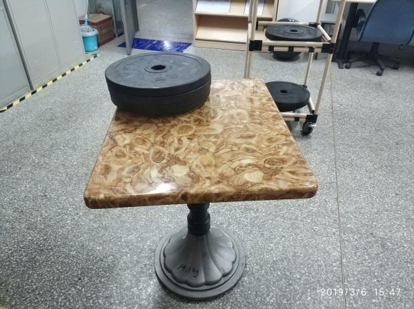 Cast Iron Outdoor Table Legs And Bases / Powder Coating Tulip Table Base