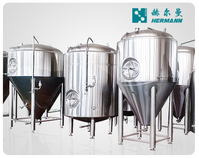 3000L Stand type Vertical Bright Beer Tank Using Polyurethane Insulation Material