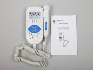 China 12th Week Pocket Fetal Doppler Machine ，Baby Heartbeat Doppler wholesale