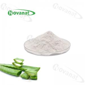 China Aloe Vera Gel Freeze Dried Powder 200/1 100/1 50/1 Herbal Extract Powder Beautifying Whitening Skin wholesale