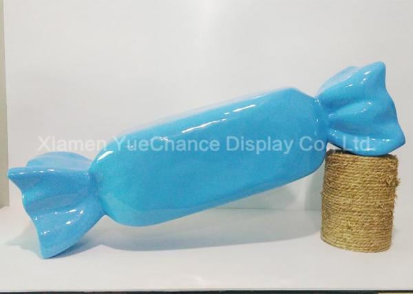 Quality Handmade Fiberglass Resin Statues Decorative Fiberglass Candy Attractive Appearance for sale