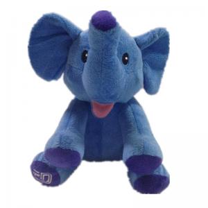 China 20 cm OEM Promotional Plush Toy Animated Elephant Gift Premiums Stuffed Toy wholesale