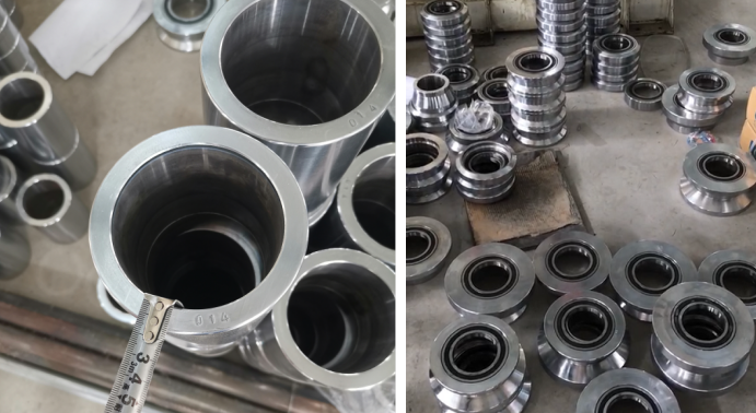 Roller design of roofing sheet 