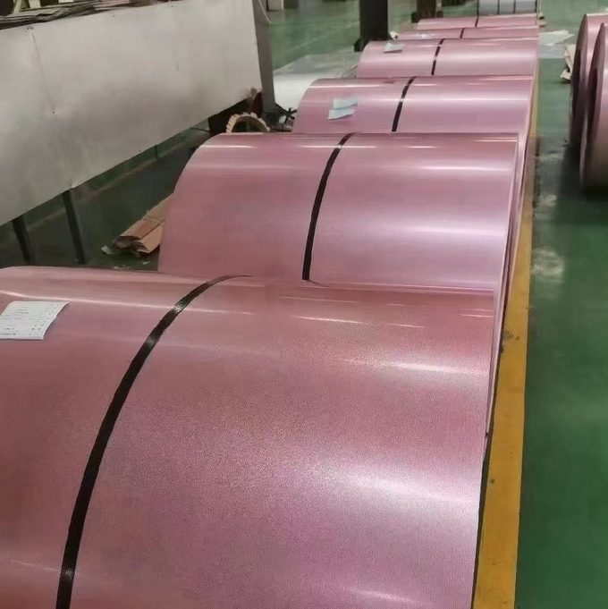 0.38mm ASTM A653 Prepaiting Coil APF PPGL PPGI Steel Coil For Roofing Materials 0