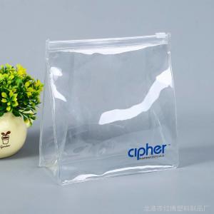 China Soft PVC Packaging Bags Transparent Color , Towel Package Bags Eco friendly wholesale