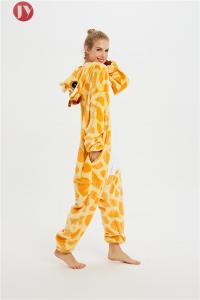 China Wholesale Soft Flannel Fleece Funny Giraffee pajamas Mascot Costumes wholesale