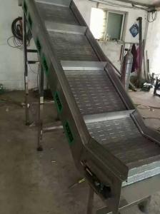 China Perforated Stainless Steel Belt Conveyor Hinged Scrap Conveyor Belts wholesale