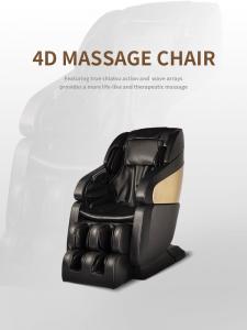 China 3d Zero Gravity Massage Chair PU ROHS Electric Full Body Shiatsu Massage Chair Dolby wholesale