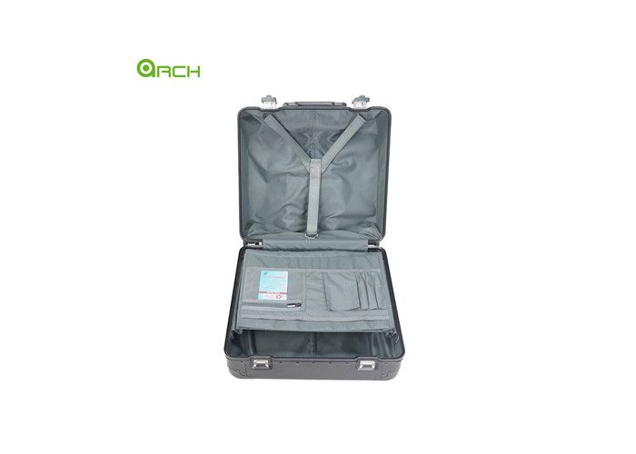 Aluminium Hard Sided Luggage with Double Spinner Wheels