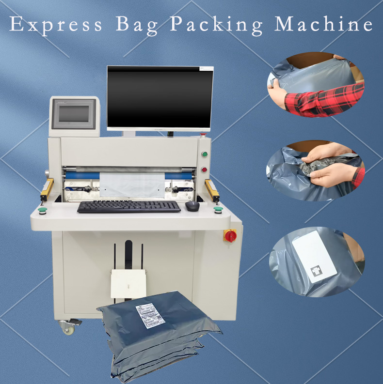 Semi-automatic FK-ST Poly Mailer/ Courier Bag Machine High Speed Manual Auto Bagger