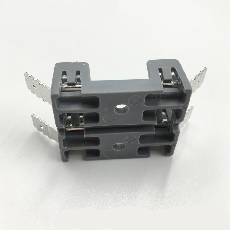 2pcs 2P Pcb Mount Fuse Holder Littelfuse 354 Series BLOCK Molded Base 6x30mm 3AG