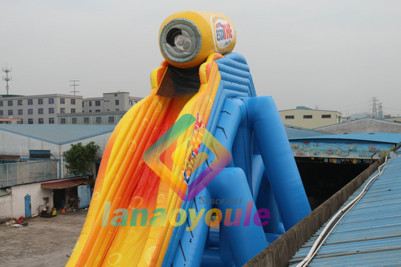 Customized 0.9mm Slide Inflable Jumping Castle Combo