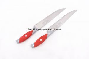 China Professional customized logo kitchen knife select China made metal steel chef knife for sale on sale