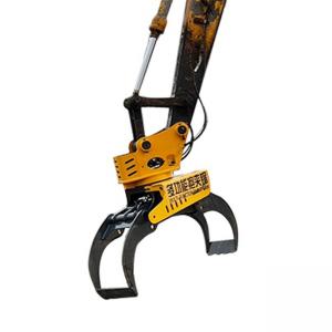 China Wood Cutter 6t Excavator Tree Shear Construction Equipment Accessories on sale