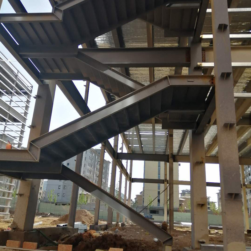 Q355B Raw Steel Frame Structure Workshop Customized Prefabricated Factory Building