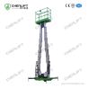 Buy cheap 10 Meters Hydraulic Lift Platform Aluminum Aerial Work Platform Double Mast from wholesalers