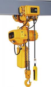 China 2 Ton 3 Ton Small Electric Chain Hoist With Light And Hard Aluminum Alloy Shell wholesale