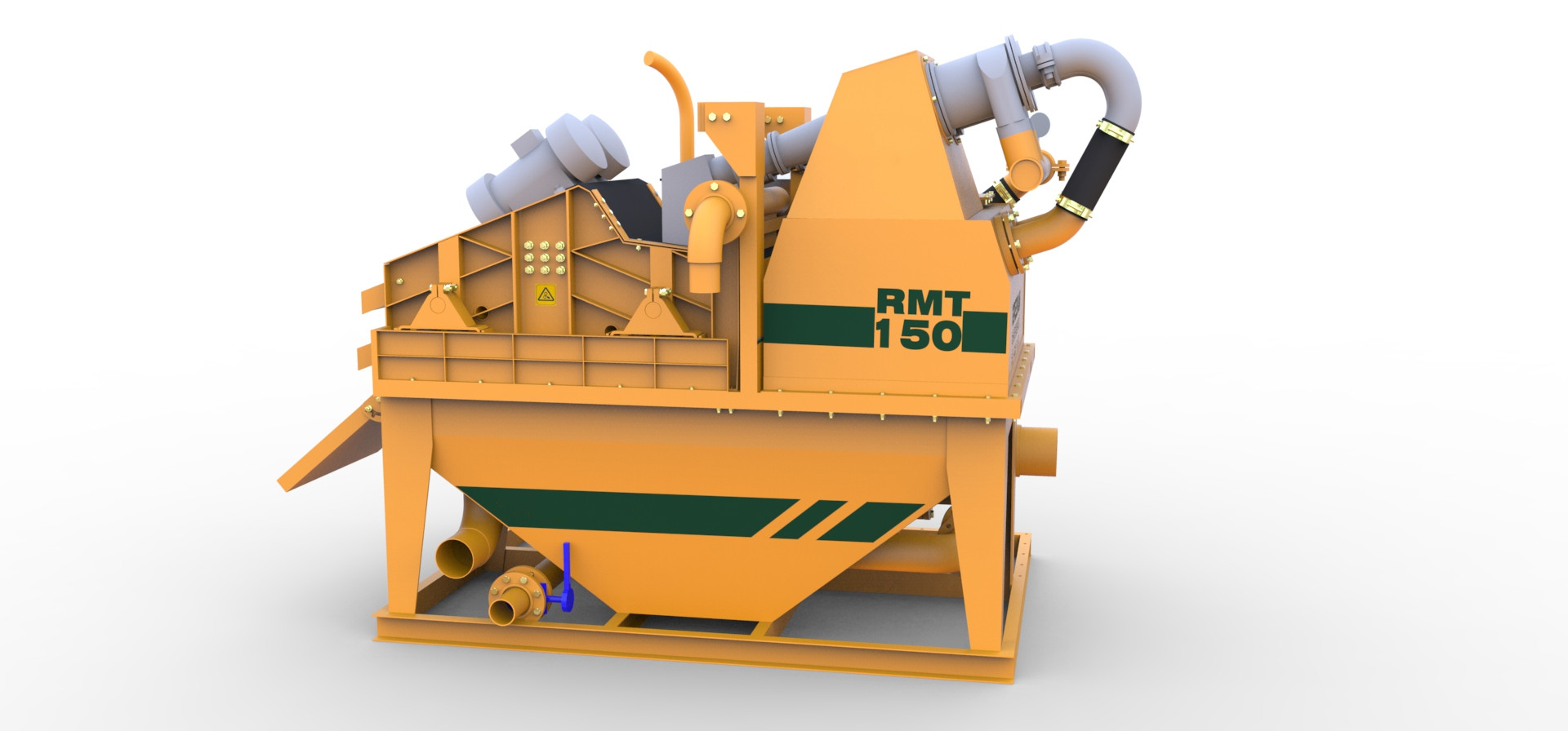 RMT150 Drilling Slurry Hydrocyclone Mud Desander Bore Pile Construction Solid Control System