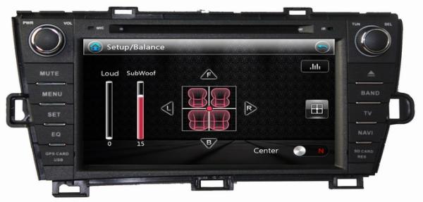 Ouchuangbo Car Radio GPS DVD Nav Multimedia Kit for Toyota Prius 2009-2013