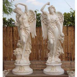 China Outdoor Garden Decoration Lady Marble Stone Sculpture Life Size wholesale
