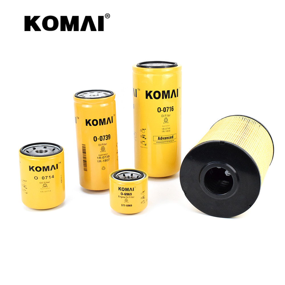 Bulldozer Parts Oil Filter 1R0716 1R1808 LF691 P55-4005 4229944 For 980B 992C 988B