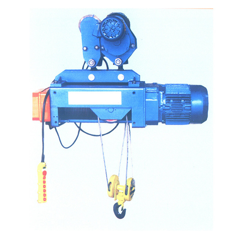 0.5T 2T Electric Wire Rope Hoist Single Speed 8m / Min