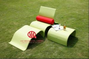 China outdoor aluminum sun lounge chair wicker Sun Loungers beach chair imported from china wholesale